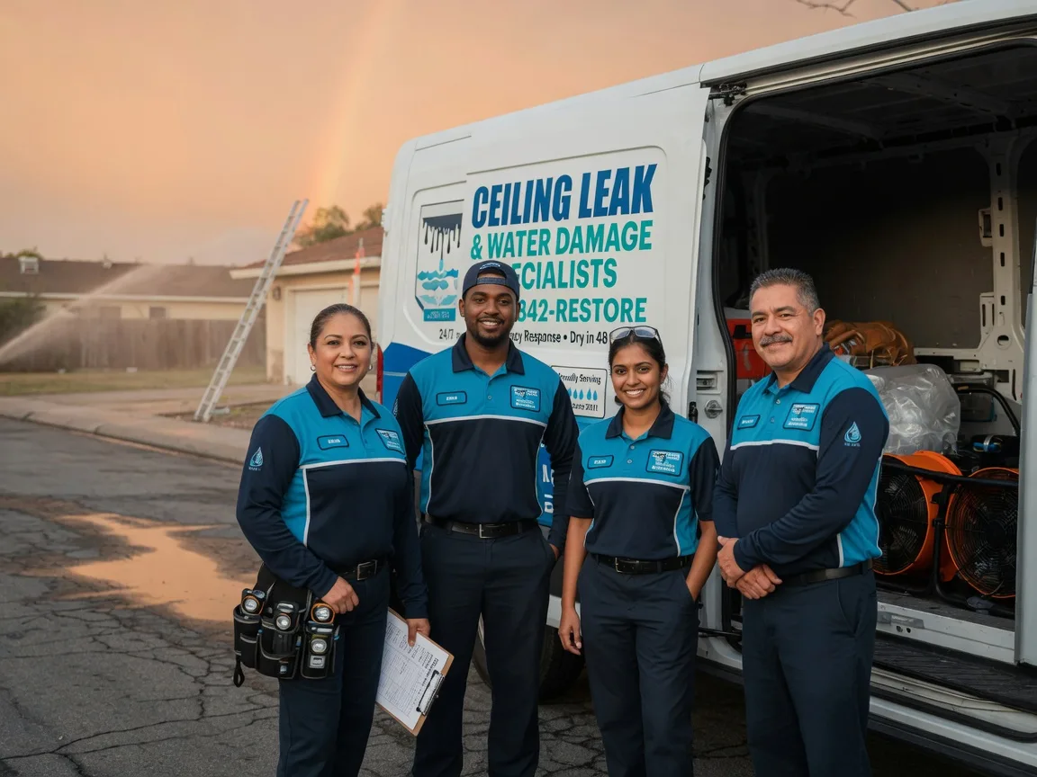 Ceiling Leak Cleanup company in Mineral Springs, AR